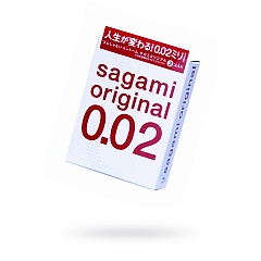 Sagami Original 0.02, ультратонкие, гладкие №3