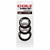 Набор колец для пениса и мошонки COLT 3 Ring Set