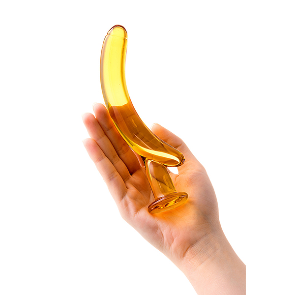 Нереалистичный фаллоимитатор Sexus Glass, 17,5 см