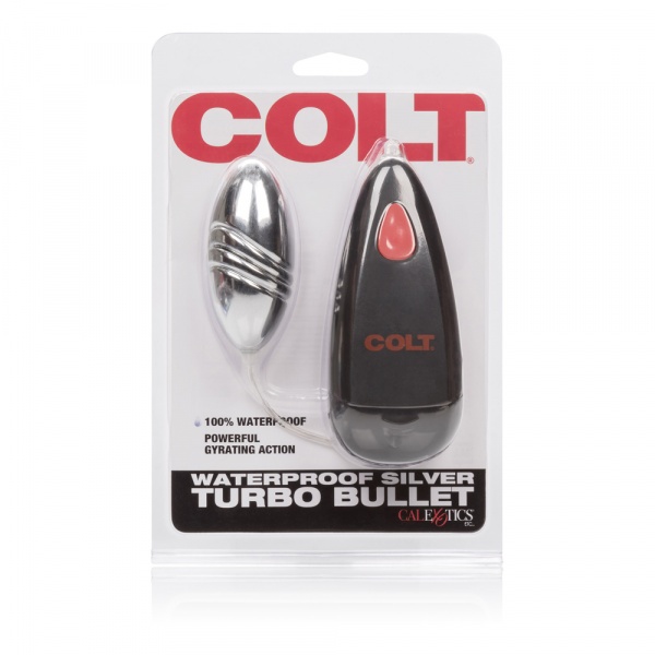 Анальная вибропуля COLT Waterproof Turbo Bullet