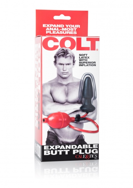 Анальная надувная втулка COLT Expandable Butt Plug